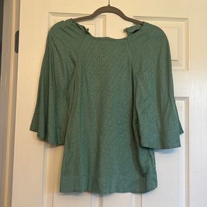Ann Taylor mint green top Small